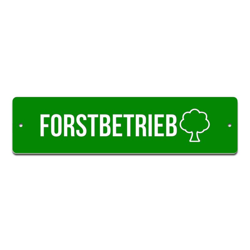 Forstbetrieb mit Motiv